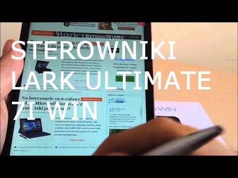 Komplet sterowników, sierpień 2016, tablet Lark Ultimate 7i WIN