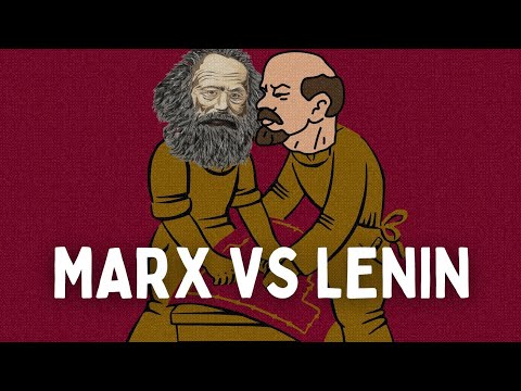 PHILOSOPHY-What is the Difference Between Marx and Lenin??