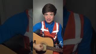 Emmet plays “Everything is Awesome” on guitar #shorts