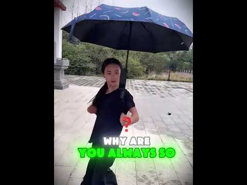 ☂️📱I made Siri hold my umbrella and this happened. #iphone #siri #smartphone #funny #shorts #funny