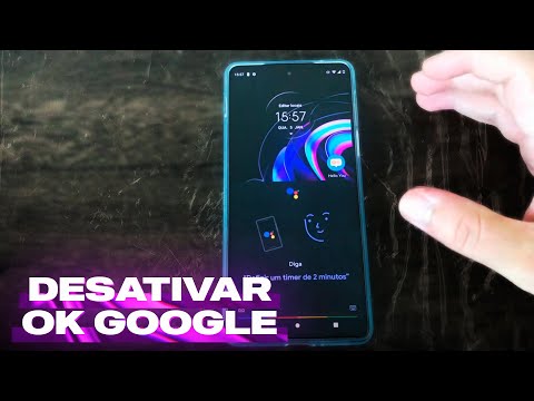 Como desativar o OK Google do Moto Edge 20 Pro