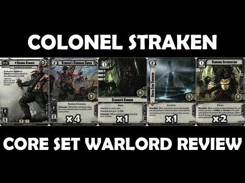 Colonel Straken - Warhammer 40,000: Conquest Warlord Review