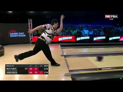 PBA Super Slam Cup Match 1 Highlights (Jakob Butturff VS Anthony Simonsen)