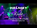 Helmet - 12 - Rude (30th anniversary Scout bar Houston TX 10-01-2020)