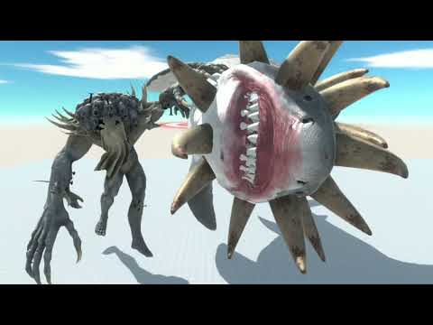 Scourge vs Mutant Megaladon | arbs update | new arbs update | animal revolt battle simulation