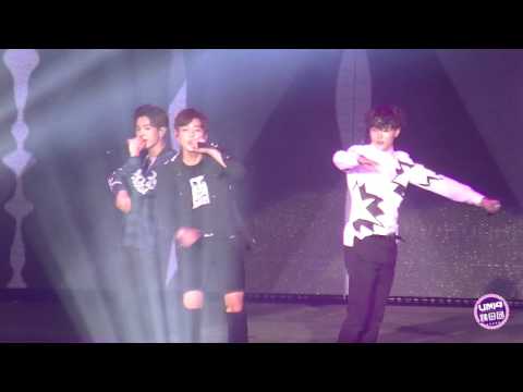 [FANCAM]【UNIQ姨母团】160320 QQ音樂巔峰音樂匯 UNIQ問候 + BEST FRIEND (유니크)