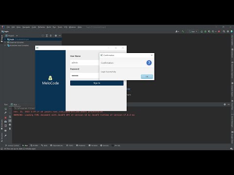 Login JavaFX et MySQL #javafx #mysql #coding