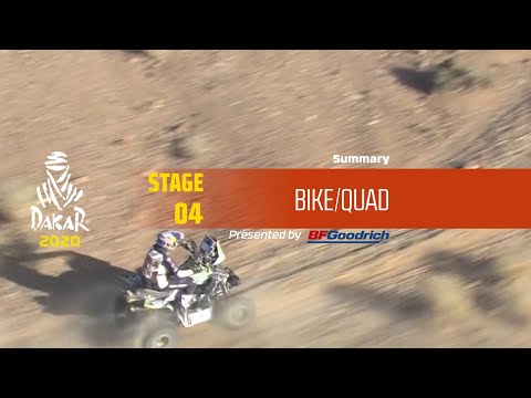 【ダカールラリーハイライト動画】ステージ4 バイク部門のハイライト