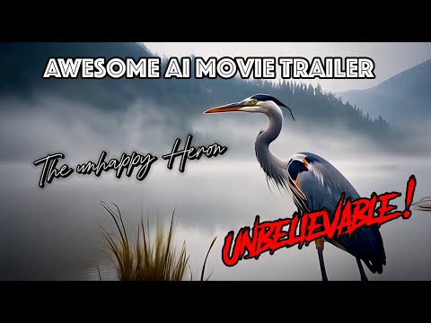 AI Short Movie - The unhappy Heron - First Trailer - release 2026