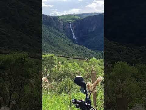 linda Cachoeira do Cerradão em São Roque de Minas.