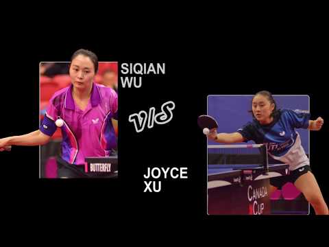 2018 Butterfly Canada Cup Finals Womens Finals