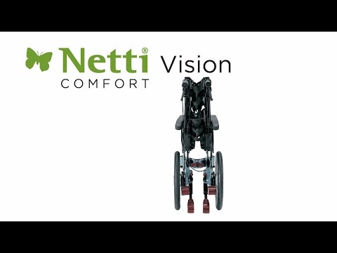 Netti Vision - Faltbarer Multifunktionsrollstuhl