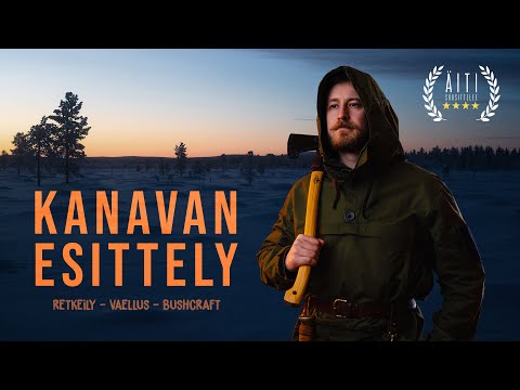 Sakke Raappana - Kanavan esittelyvideo #vaellus #retkeily #bushcraft #survival