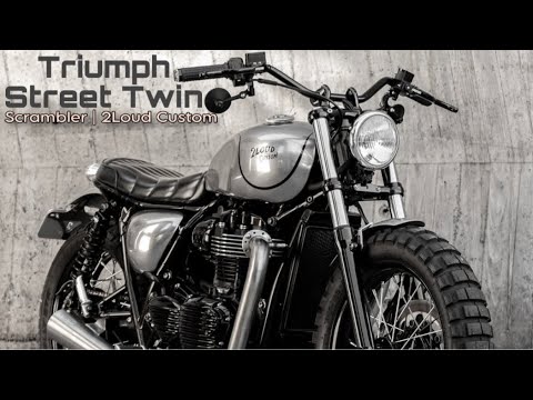 CUSTOM | Triumph Bonneville 900 Street Twin “Scrambler” by 2Loud Custom