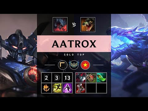 Aatrox Top vs Renekton - VN Challenger Patch 25.19