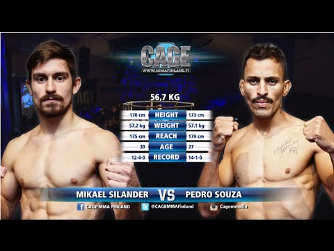 CAGE 33 Mikael Silander vs Pedro Souza
