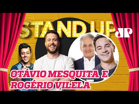 Otávio Mesquita, Rogério Vilela and Francisco taxi driver - Stand Up Jovem Pan - 10/07/19