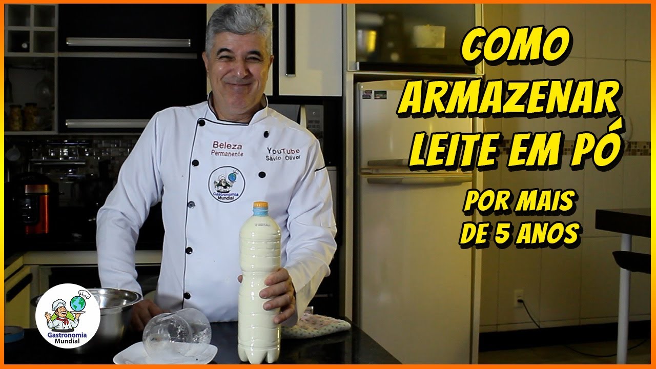 COMO ARMAZENAR LEITE EM PÓ por MAIS DE 5 ANOS! #armazenaralimentos
