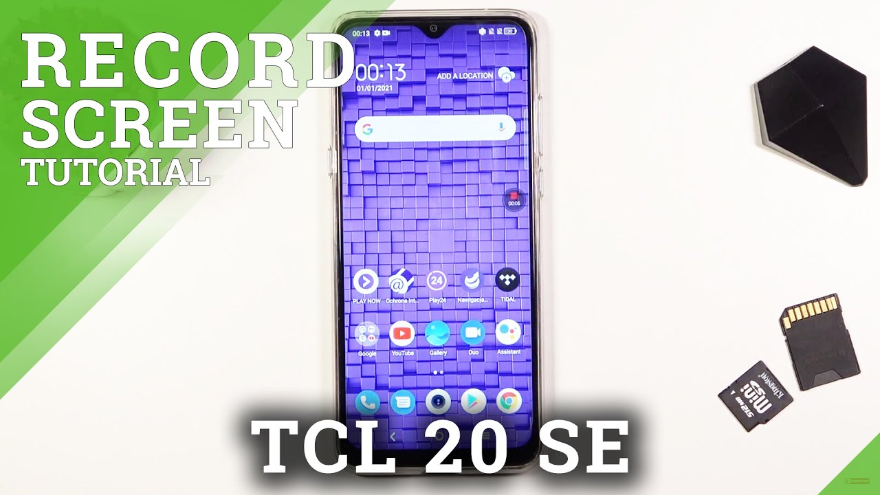How to Record Screen on TCL 20 SE – Screen Video