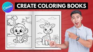 Create a Coloring Book to Sell on Etsy or Amazon KDP Using Canva – Step by Step Tutorial