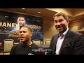 DEVIN HANEY & EDDIE HEARN TALKS LUKE CAMPBELL  & TEOFIMO LOPEZ FIGHT