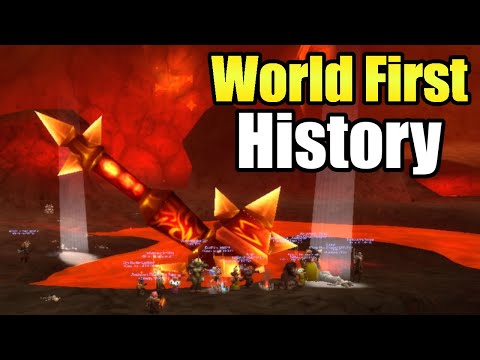 The History of Molten Core World Firsts (World of Warcraft)