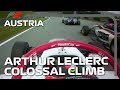 Arthur Leclerc's Colossal Climb Through The Field | 2021 Austrian Grand Prix