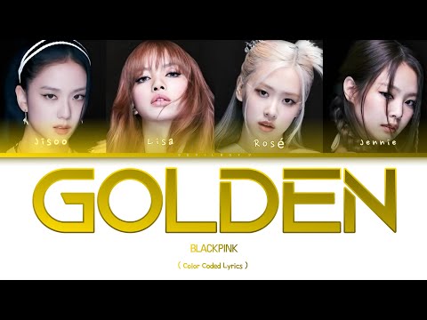 「AI COVER」BLACKPINK - Golden | Color Coded Lyrics
