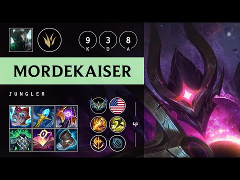 Mordekaiser Jungle vs Viego - NA Challenger Patch 25.15