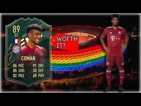 CRACKED! 89 WINTER WILDCARDS COMAN PLAYER REVIEW | FIFA 22