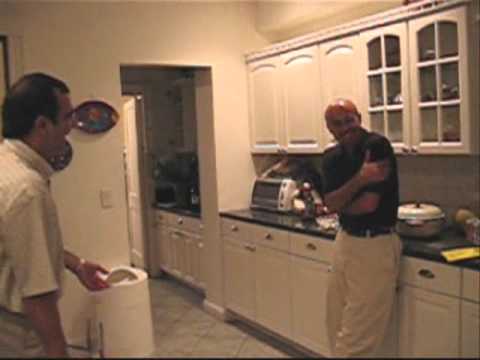 Farhad and Sanaz in the Kitchen