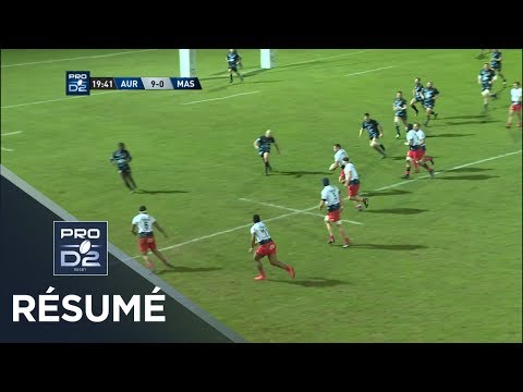 PRO D2 - Résumé Aurillac-Massy: 24-20 - J26 - Saison 2017/2018