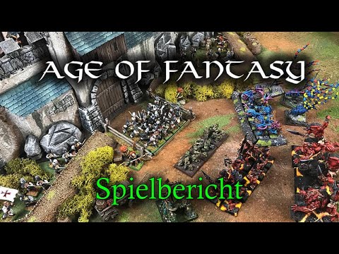 One Page Rules - Age of Fantasy Regiments - Spielbericht - Dämonen gegen Imperium