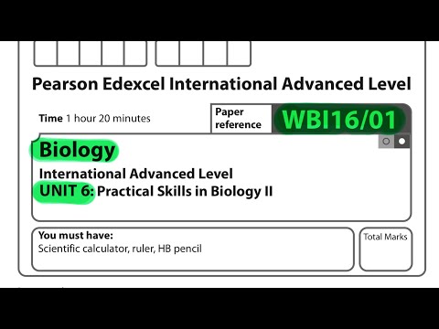 Уровень A | Биология | Модуль 6 | Edexcel | Январь 2023 г. |