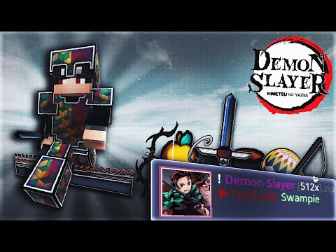 Demon Slayer [512x] - by Sliceay | Minecraft PvP TEXTURE PACK Showcase [1.7/1.8]