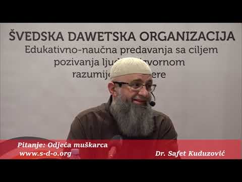 Odjeća muškarca? - dr. Safet Kuduzović
