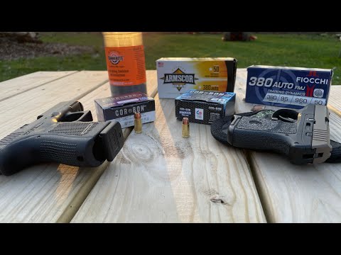 .380 ACP (9x17mm) Is It Enough Power for EDC?  Cor-Bon Ammunition First Look