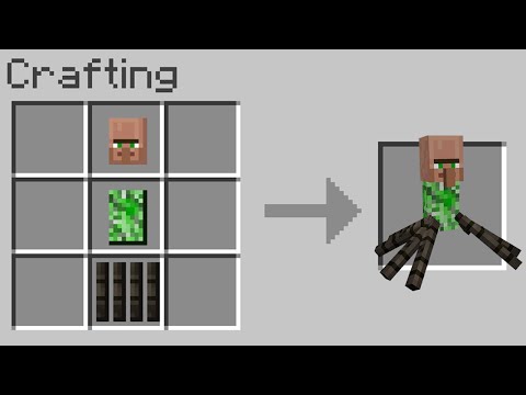 Minecraft but you can craft cursed mobs...