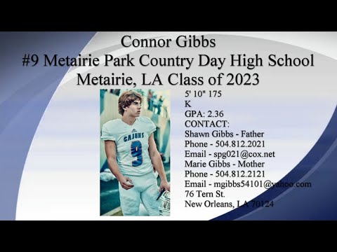 Connor Gibbs Highlights