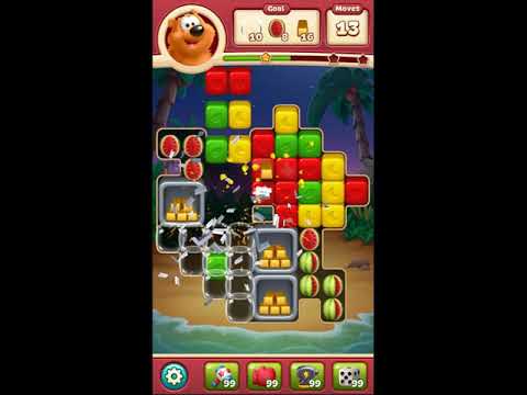 Toon Blast Level 4956 - NO BOOSTERS 🐻🐺🐱 | SKILLGAMING ✔️