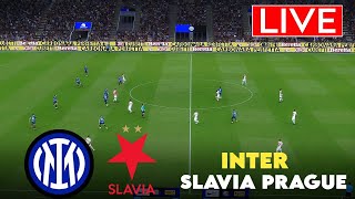 [🔴 LIVE] INTER VS SLAVIA PRAGUE – CHAMPIONS LEAGUE 2025/26 FULL MATCH – SIMULATION GAMEPLAY
