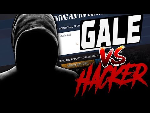 GALE AS ANA VS AIMBOT HACKER?! [ OVERWATCH SEASON 10 TOP 500 ]