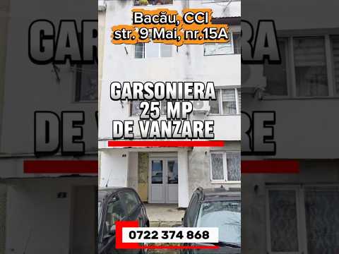 De vânzare garsonieră de buget Strada Condorilor, (uzina Aerostar). — Video