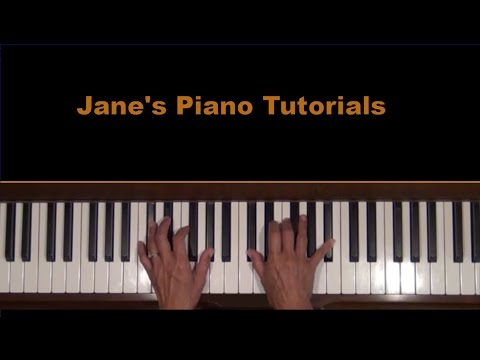 Blue Moon - Frank Sinatra piano tutorial