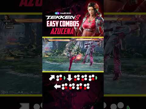 Easy 8-Hit Azucena Combo | Tekken 8💗
