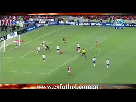 Independiente campeón  sudamericana  1x1 flamengo