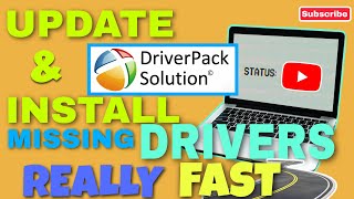 Update & Install Missing Drivers For Windows via Expert Mode | DriverPack Solution #40 | rmj pisonet