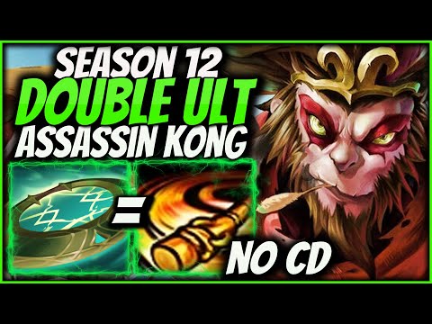 I have used Wukong´s ULTIMATE FOUR TIMES in a Fight! | Season 12 Full LETHALITY ASSASSIN Wukong