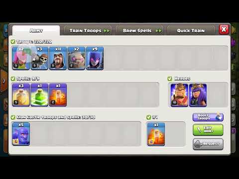 COC CLASH OF CLAN POWER TROOPS BOOST POTION - WORKS IN WAR ATTACK !!