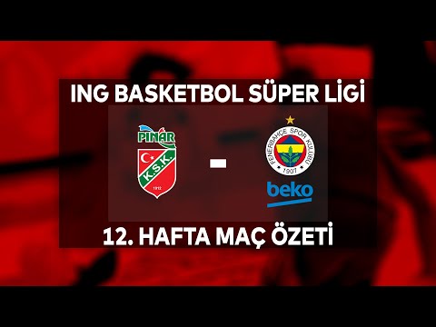 Pınar Karşıyaka - Fenerbahçe Beko özet görüntüler